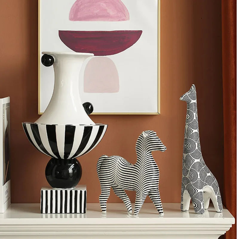 Nordic Animal Figurine Decor