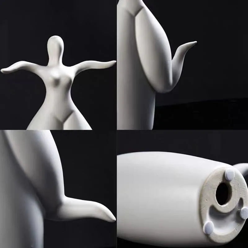 Nordic Dance Girl Sculpture