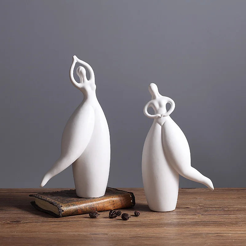 Nordic Dance Girl Sculpture