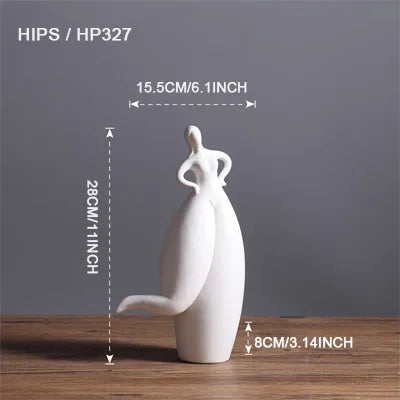 Nordic Dance Girl Sculpture