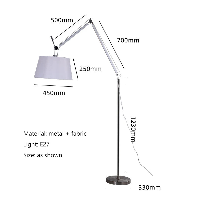 Nordic Long Arm Floor Lamp