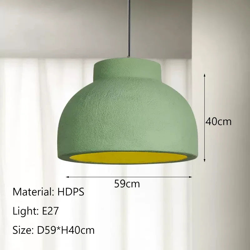 Nordic Bowl Wabi-Sabi Pendant Light