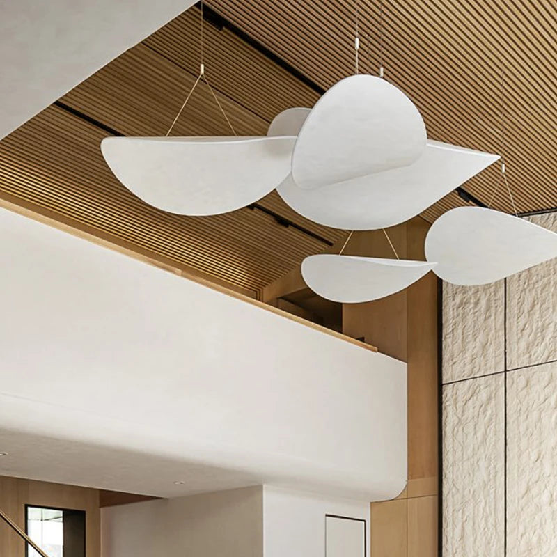 Nordic Silk Wabi-Sabi Pendant Light