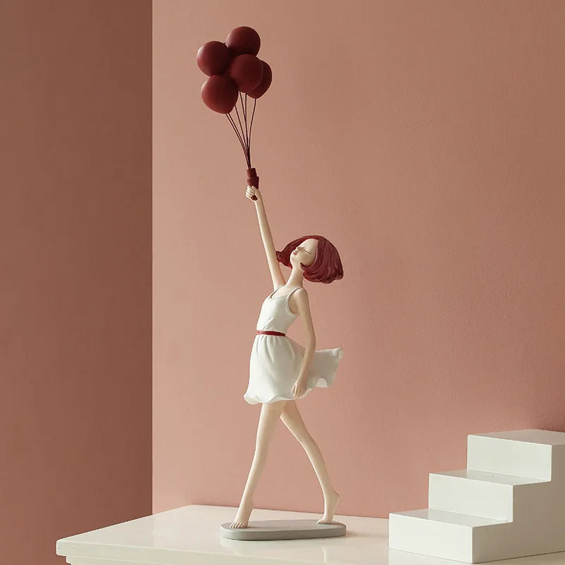 Luxury Balloon Girl Sculpture