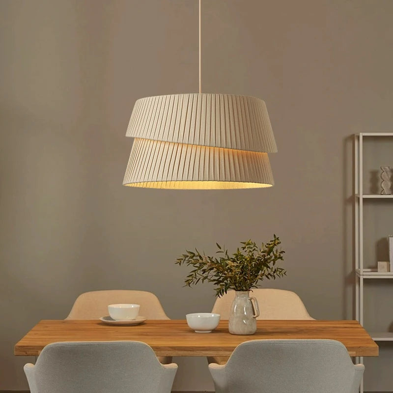 Nordic Cream Wabi-Sabi Ceiling Light