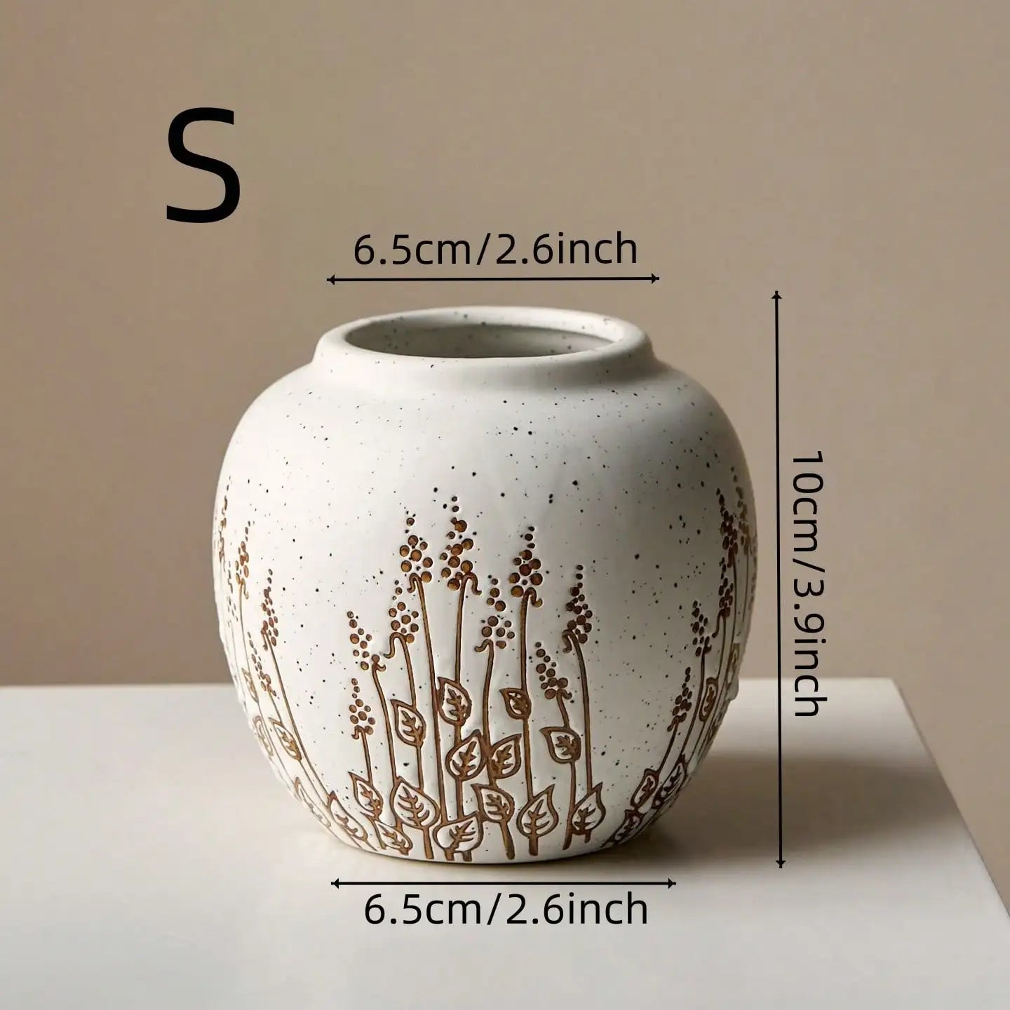 Countryside Lavender Ceramic Vase