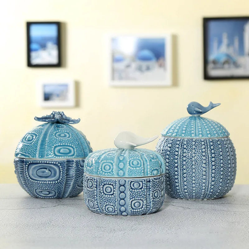 Mediterranean Ceramic Storage Jar