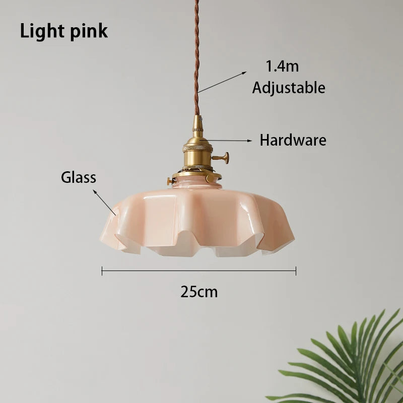 Nordic Cream Glass Pendant Light