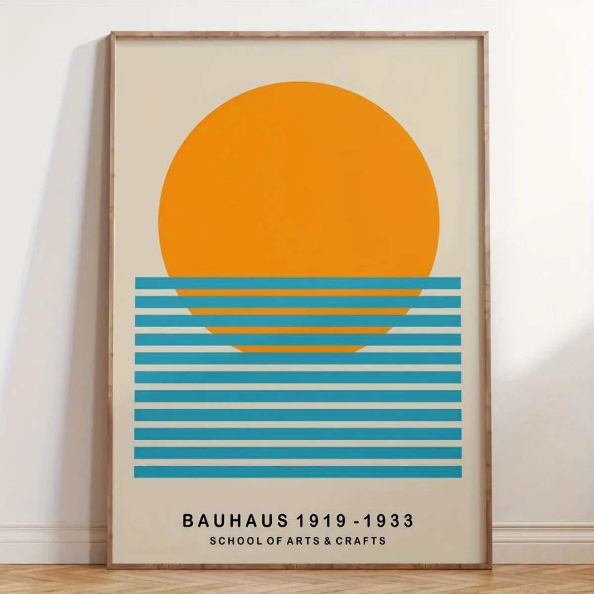 Mid-Century Sun Canvas Art