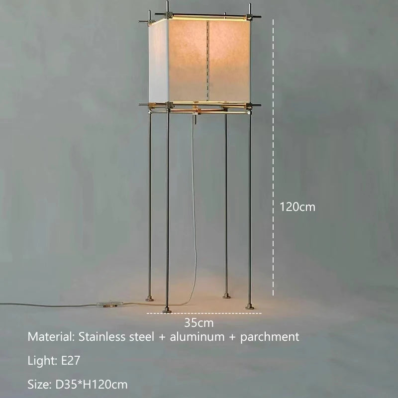 Nordic Wabi-Sabi Floor Lamp