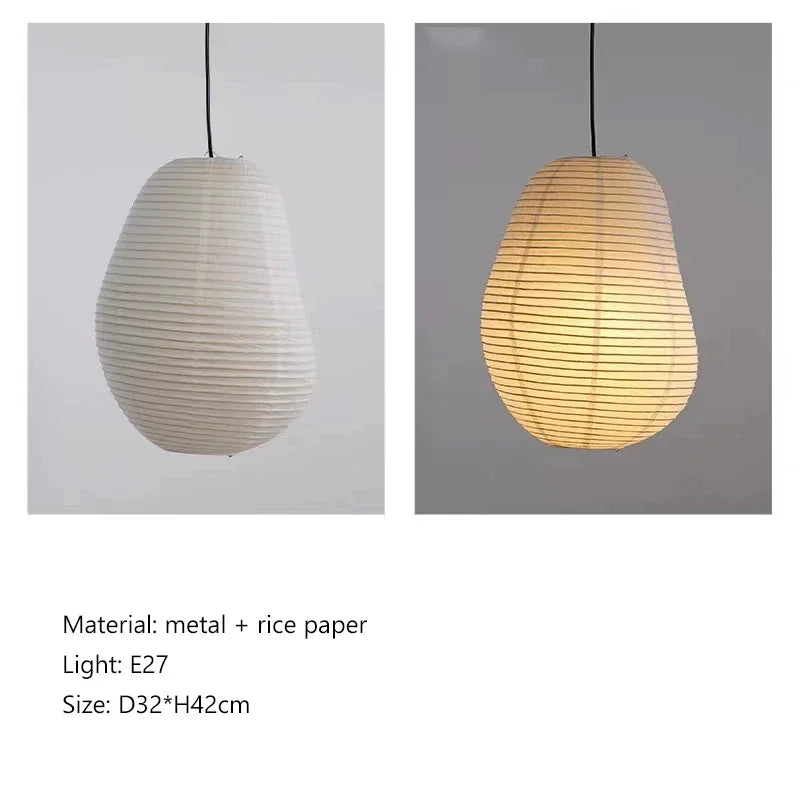 Noguchi Rice Paper Pendant Lamp