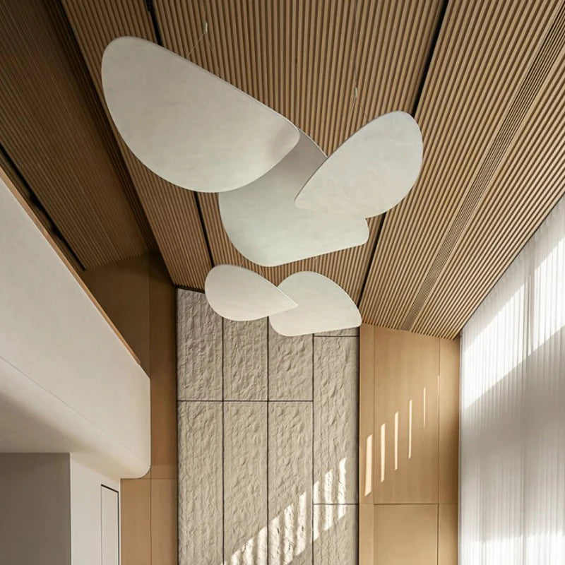 Nordic Silk Wabi-Sabi Pendant Light