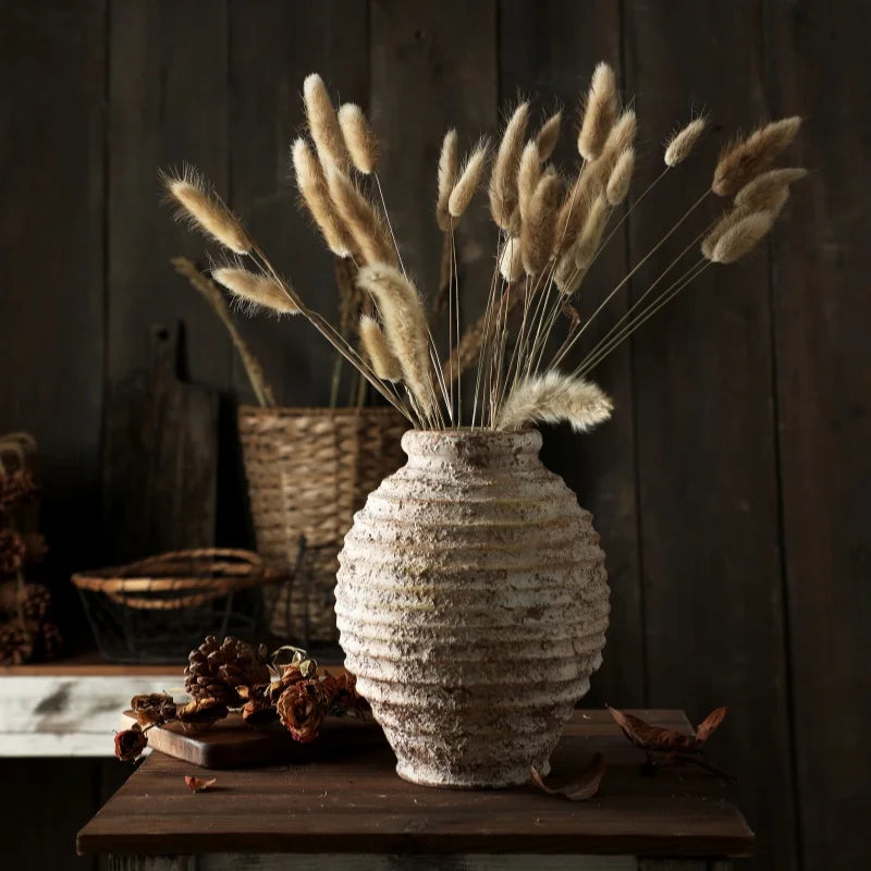 Retro Clay Pottery Vase