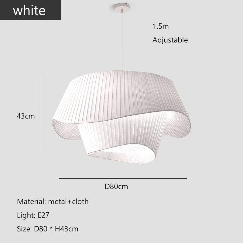 Cream Wabi Sabi Pendant Lamp