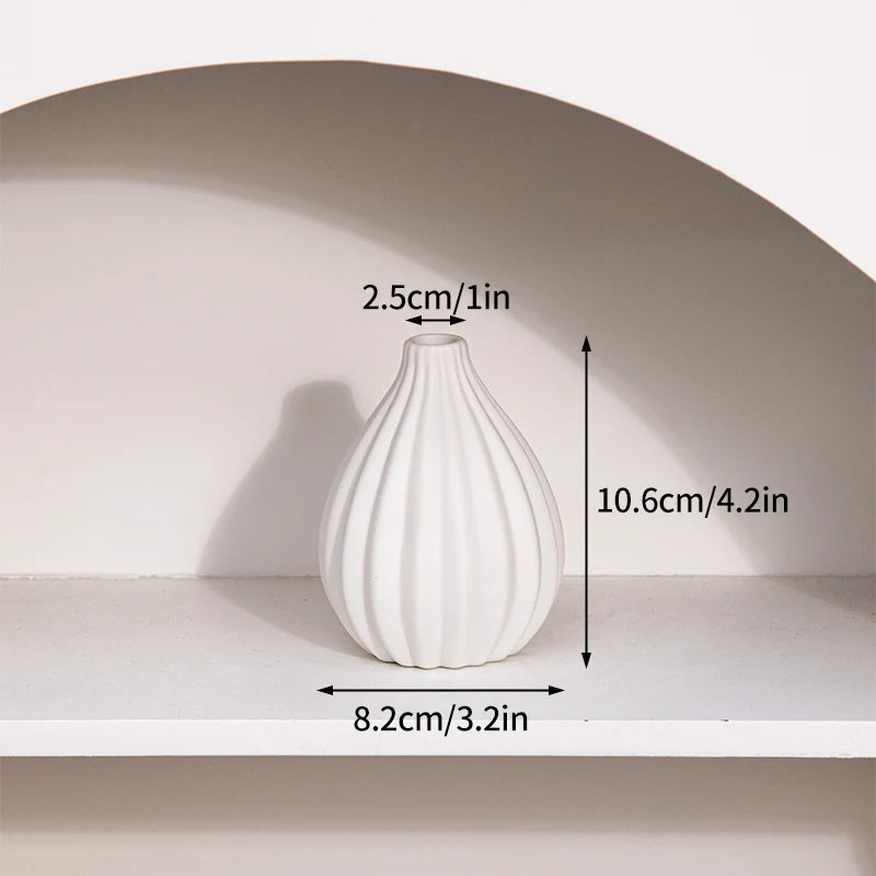 Artisan Fired Ceramic Vase