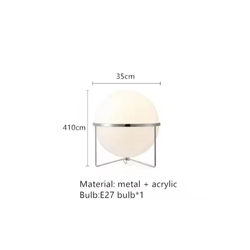 Modern Chrome Ball Floor Lamp