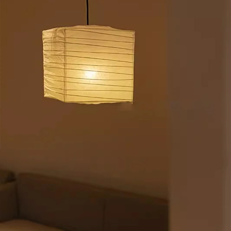 Calm Nordic Rice Paper Pendant Light