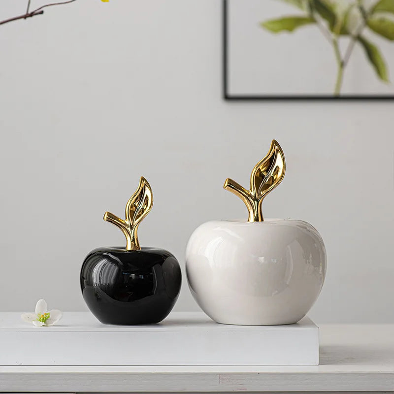 Nordic Apple Ceramic Decor