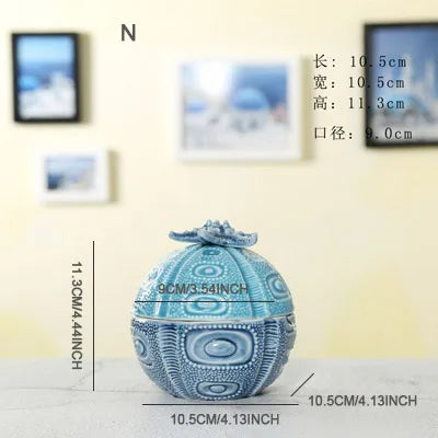 Mediterranean Ceramic Storage Jar