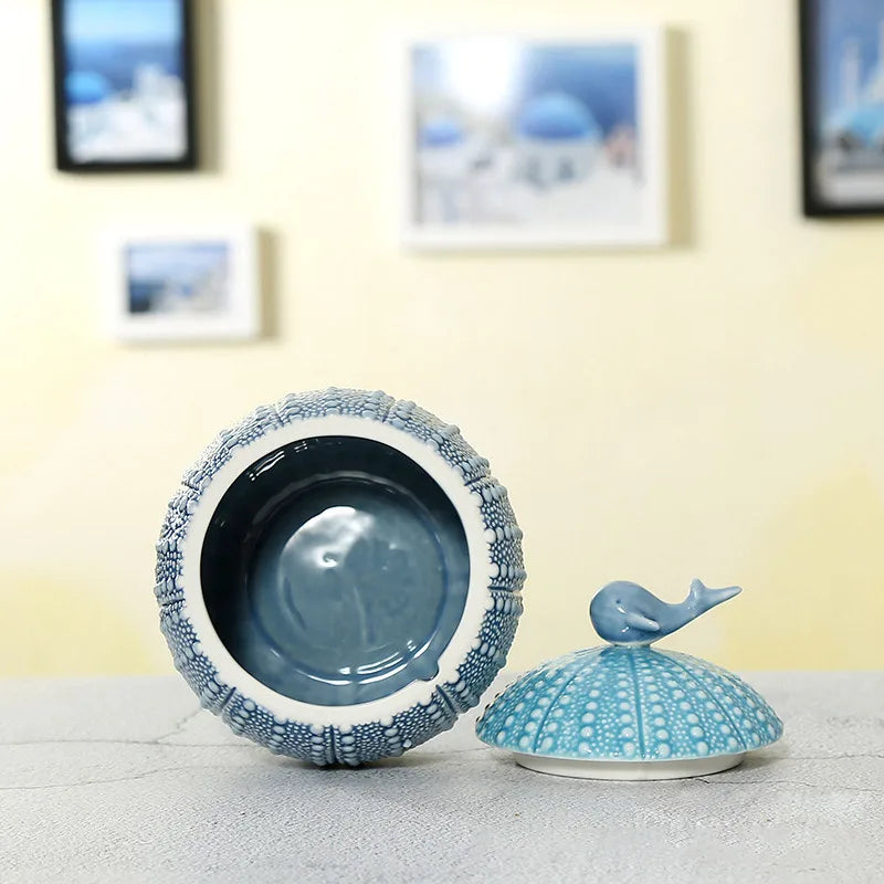 Mediterranean Ceramic Storage Jar