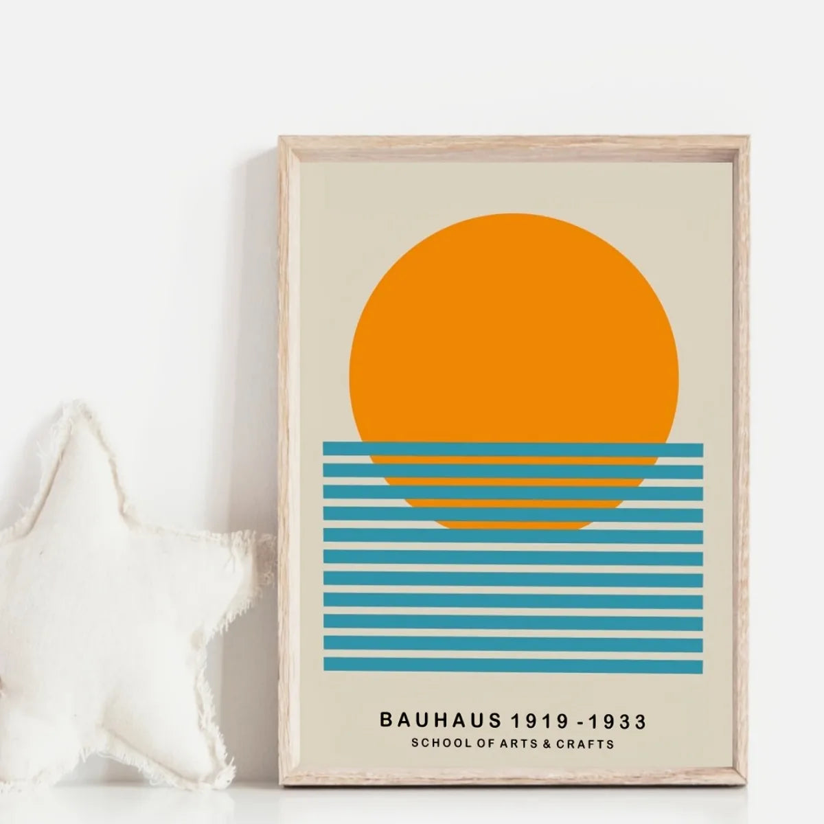 Mid-Century Sun Canvas Art