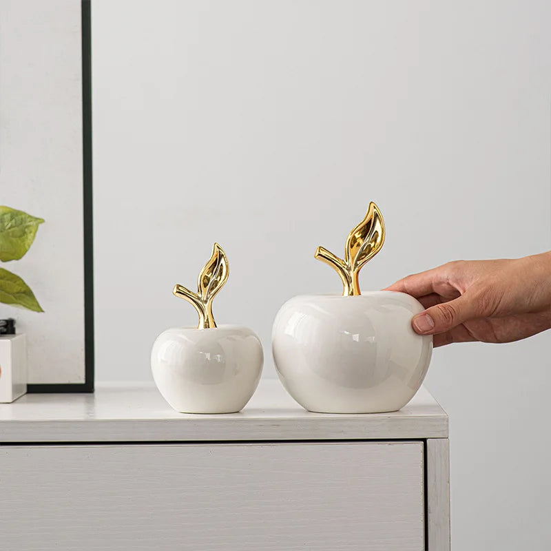 Nordic Apple Ceramic Decor