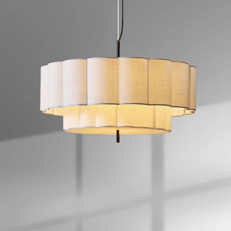 Wabi-Sabi Fabric Ceiling Chandelier