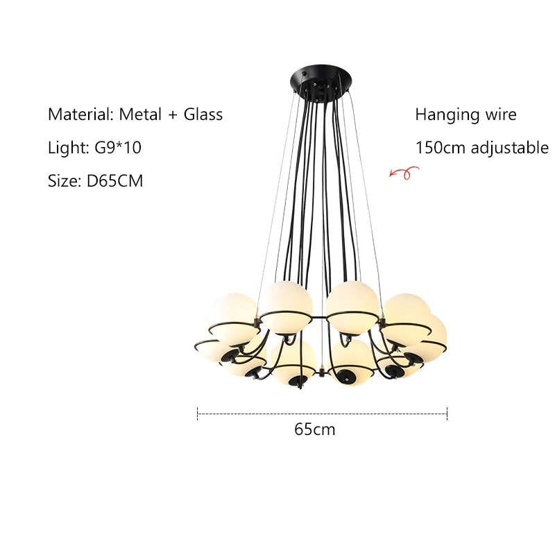 Nordic Magic Bean Chandelier