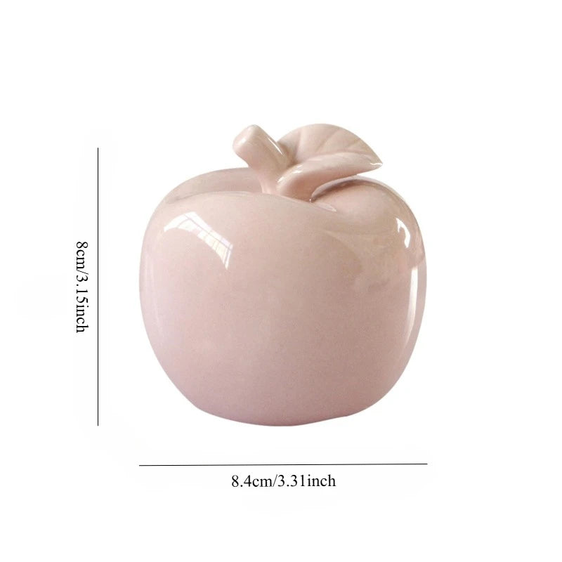 Nordic Apple Ceramic Decor