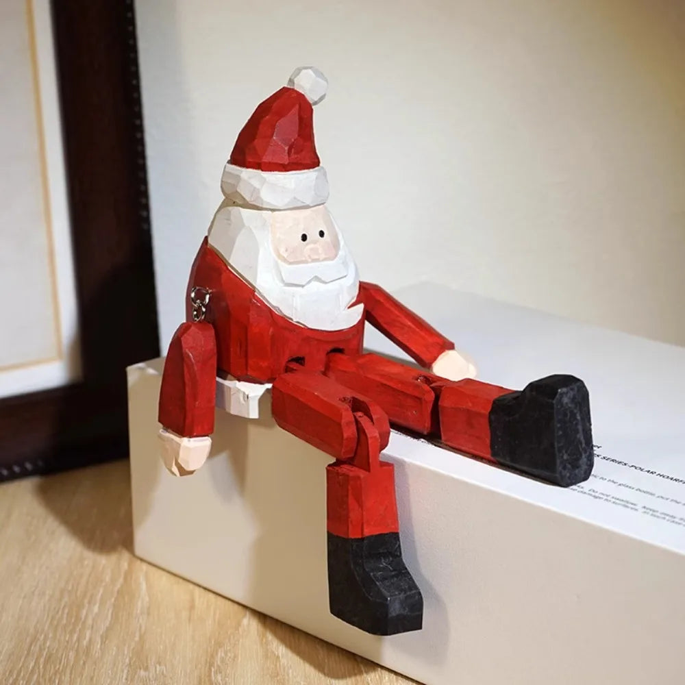 Santa Claus Wood Sculpture