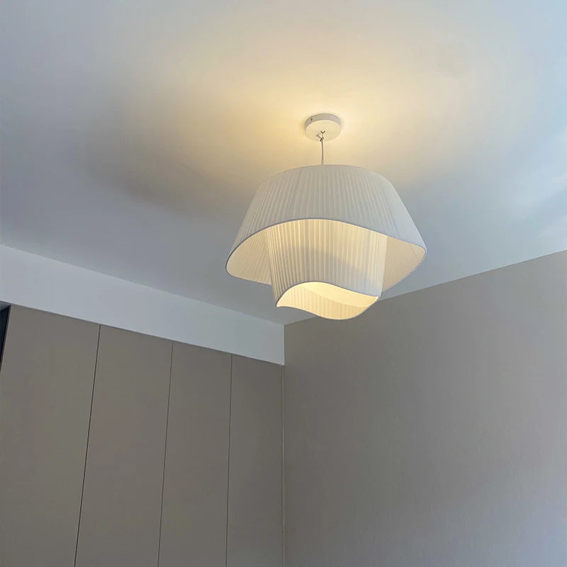 Cream Wabi Sabi Pendant Lamp