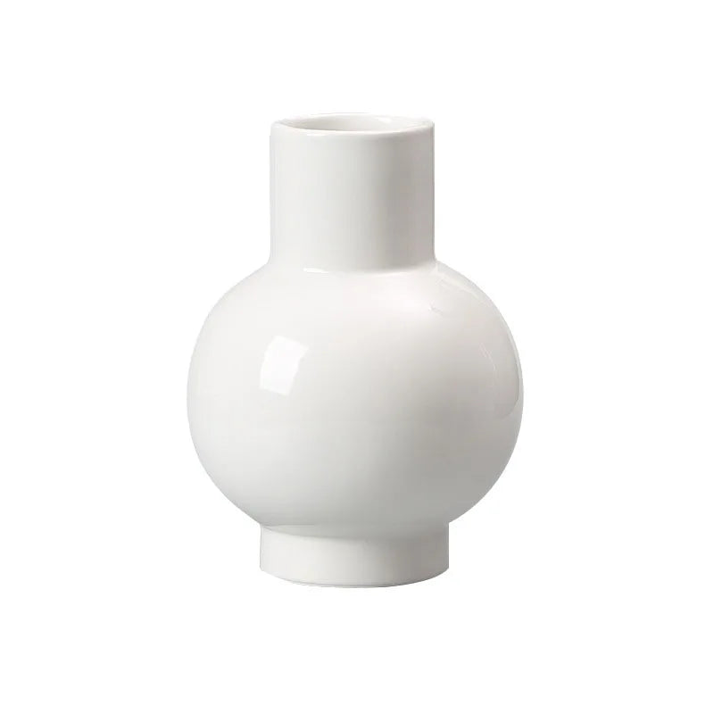 Colorful Glazed Belly Vase