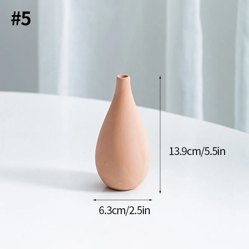 Artisan Fired Ceramic Vase