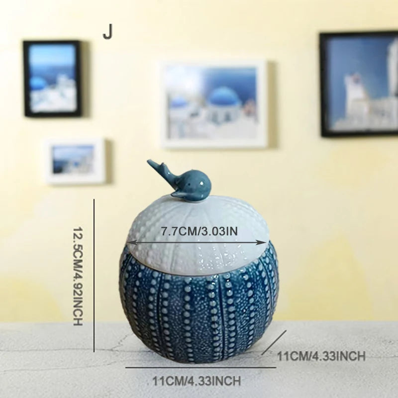 Mediterranean Ceramic Storage Jar