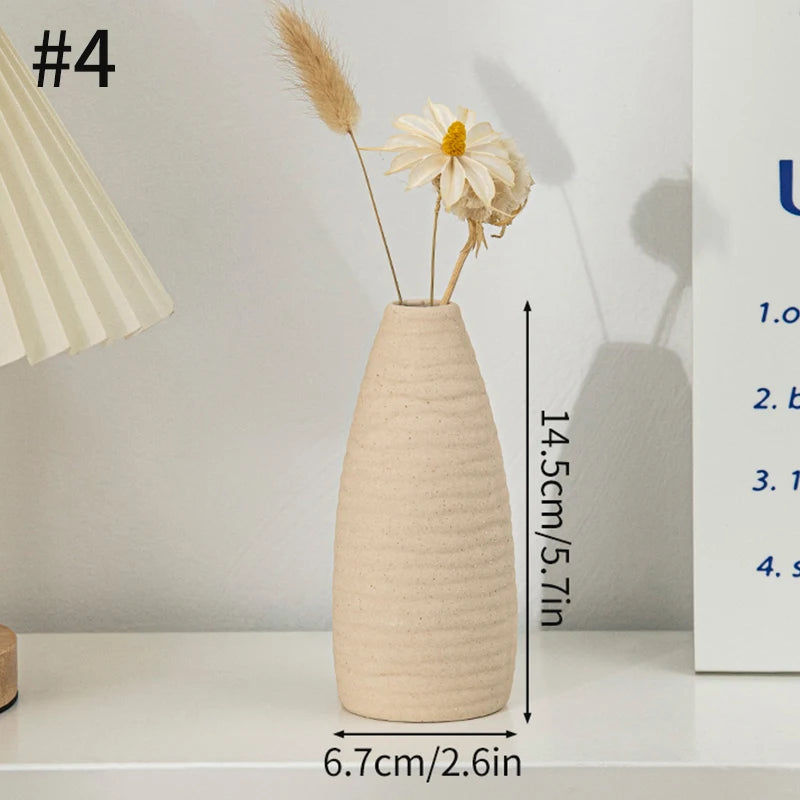 Artisan Fired Ceramic Vase
