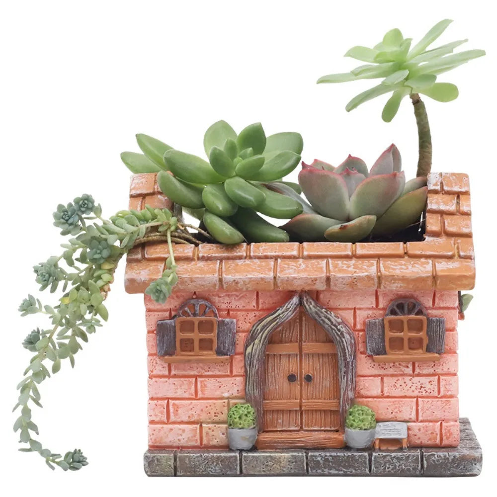 Mini Country House Planter