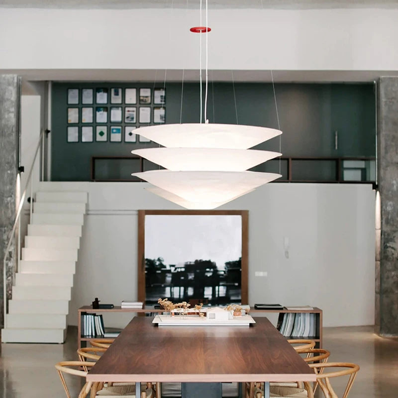 Dupont Paper Wabi-Sabi Chandelier