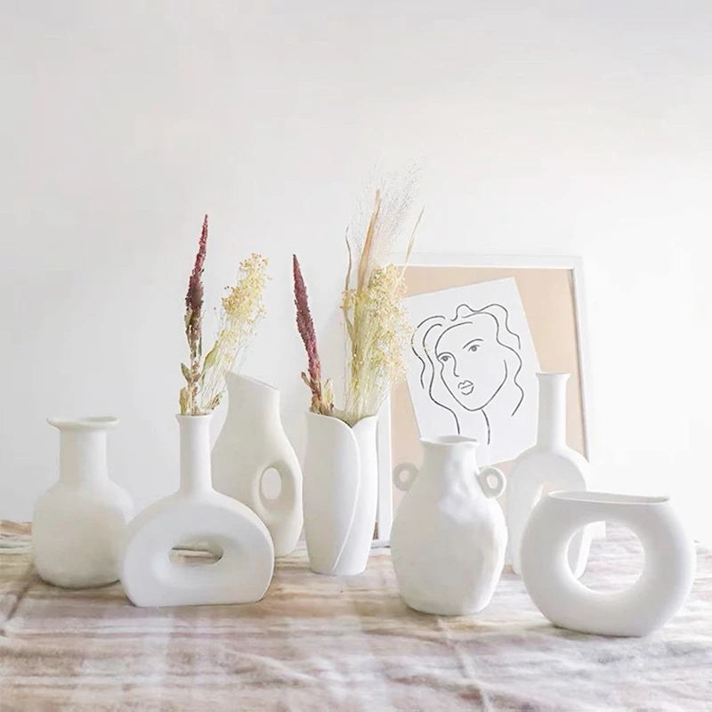 Artisan Fired Ceramic Vase