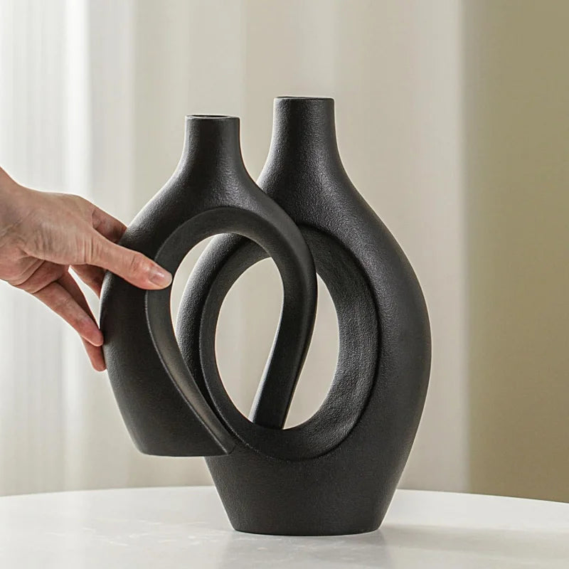 Scandinavian Hollow Vase Set