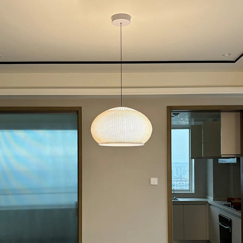 Nordic Woven Fabric Pendant Light