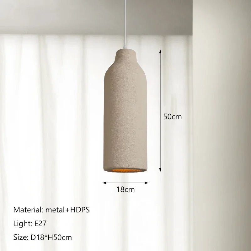 Wabi-Sabi Cream Pendant Light