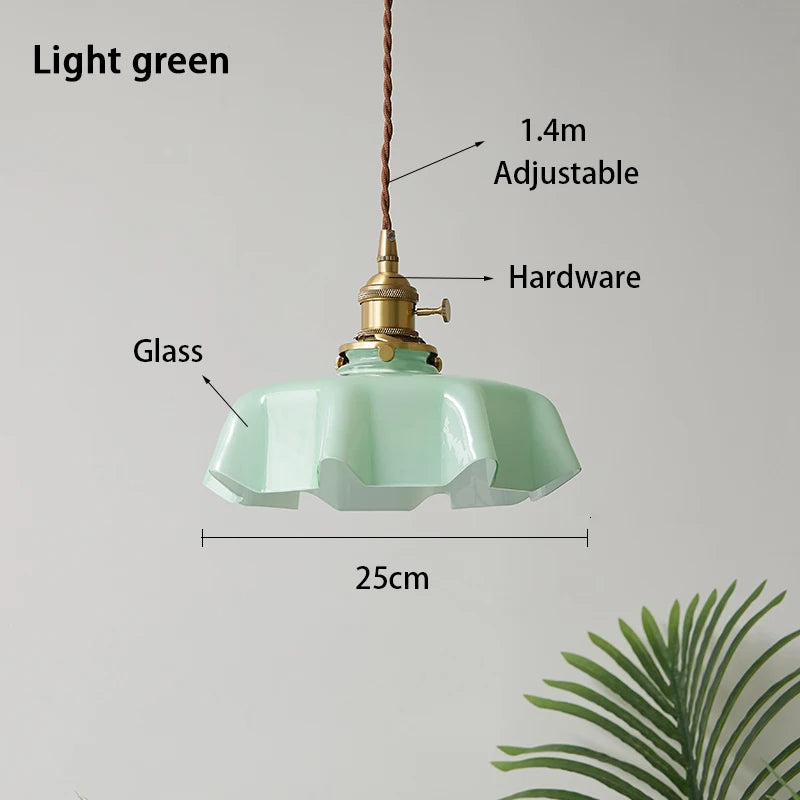 Nordic Cream Glass Pendant Light