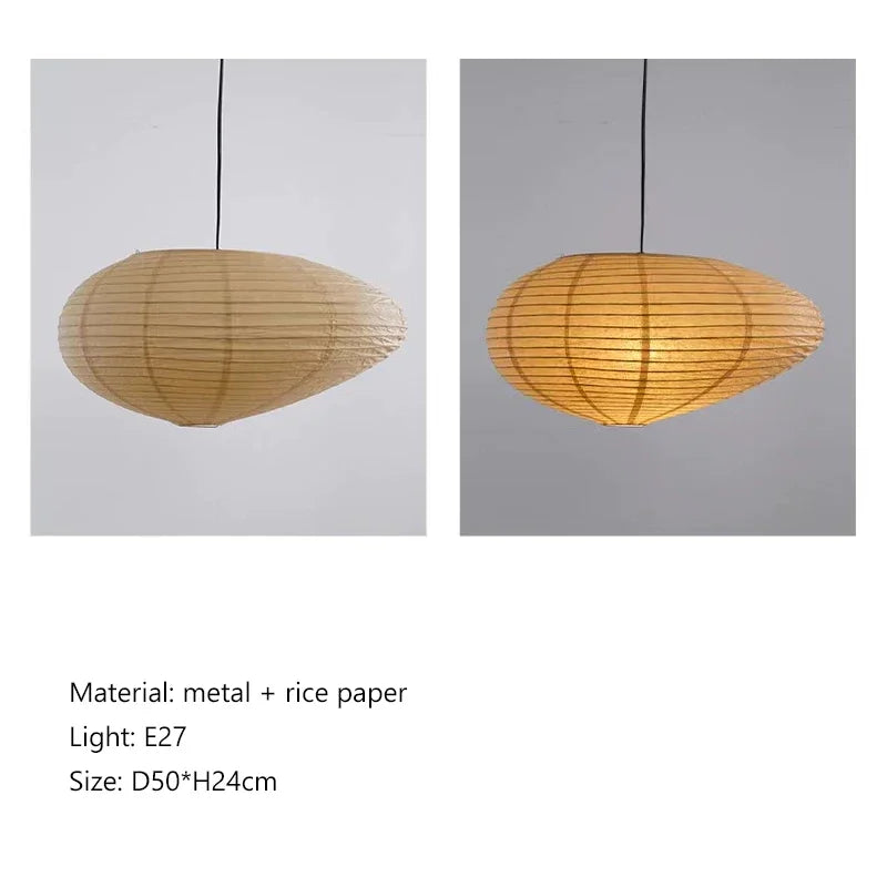 Noguchi Rice Paper Pendant Lamp