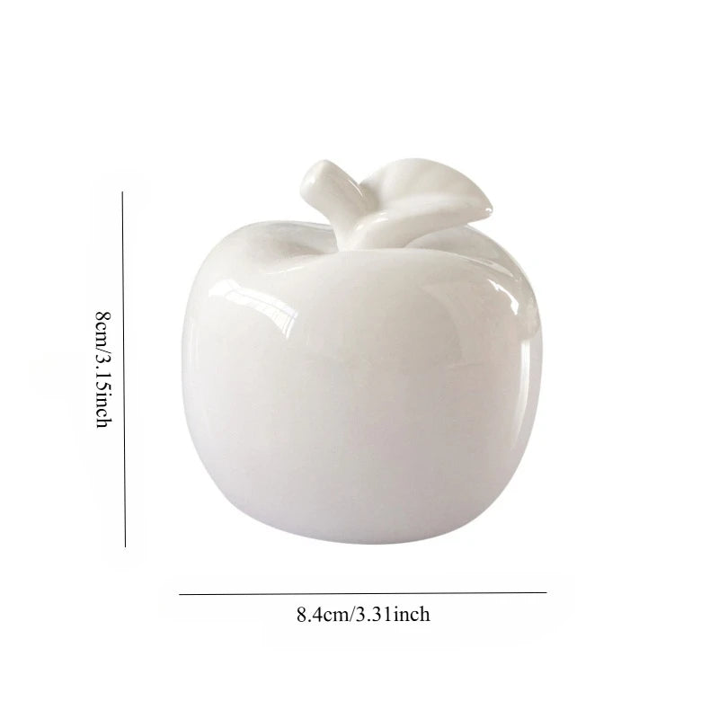Nordic Apple Ceramic Decor