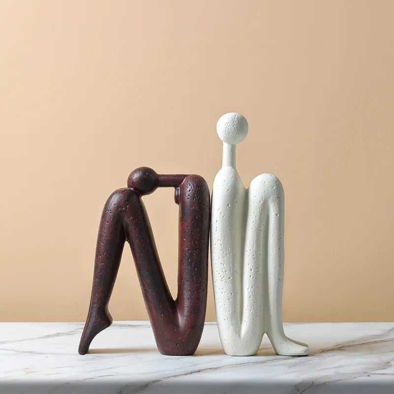 Nordic Abstract Match Sculpture