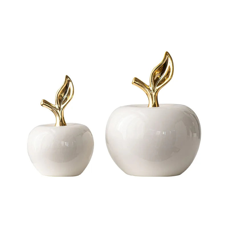 Nordic Apple Ceramic Decor