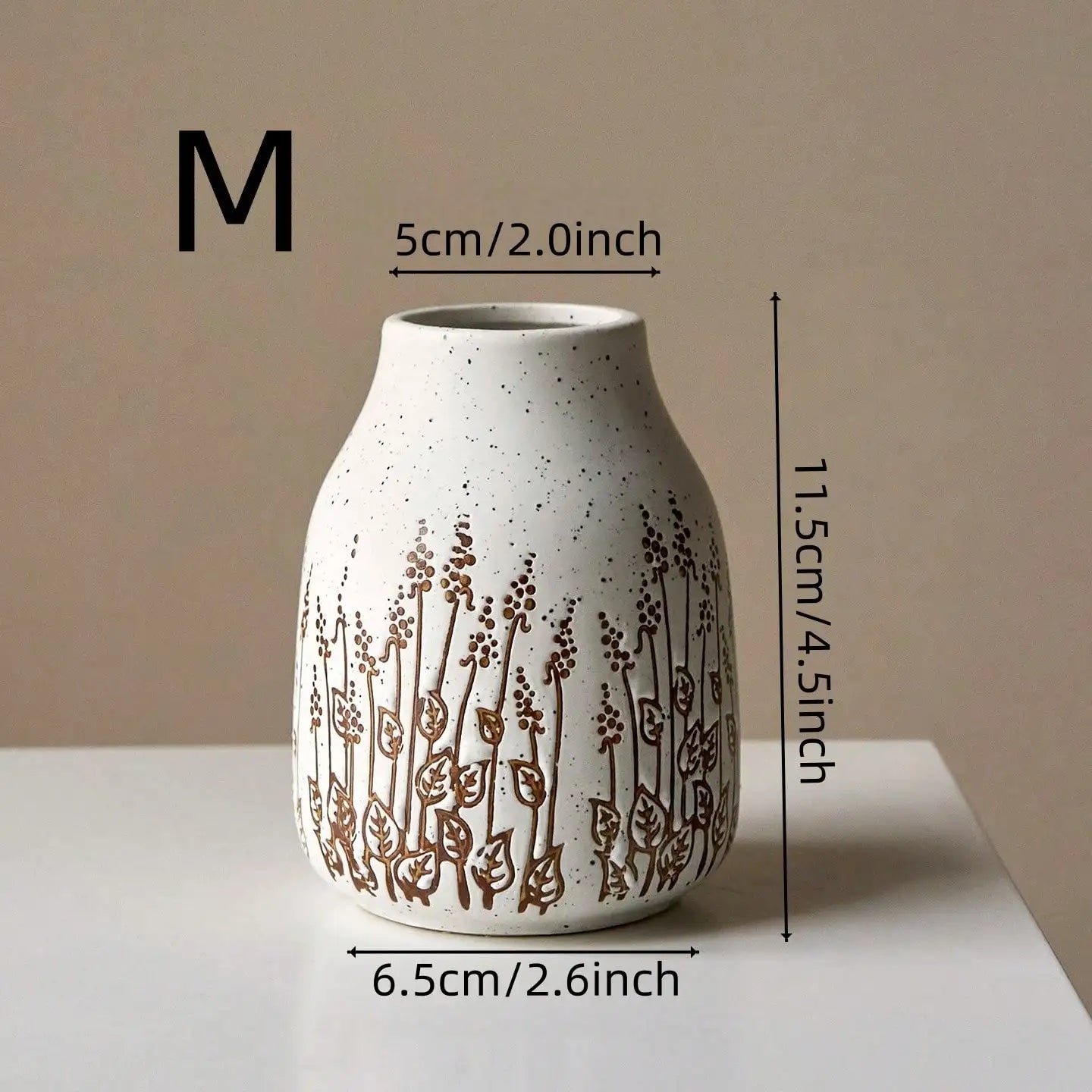 Countryside Lavender Ceramic Vase