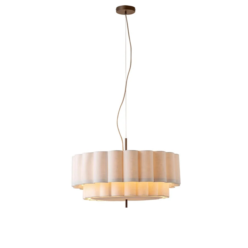Wabi-Sabi Fabric Ceiling Chandelier