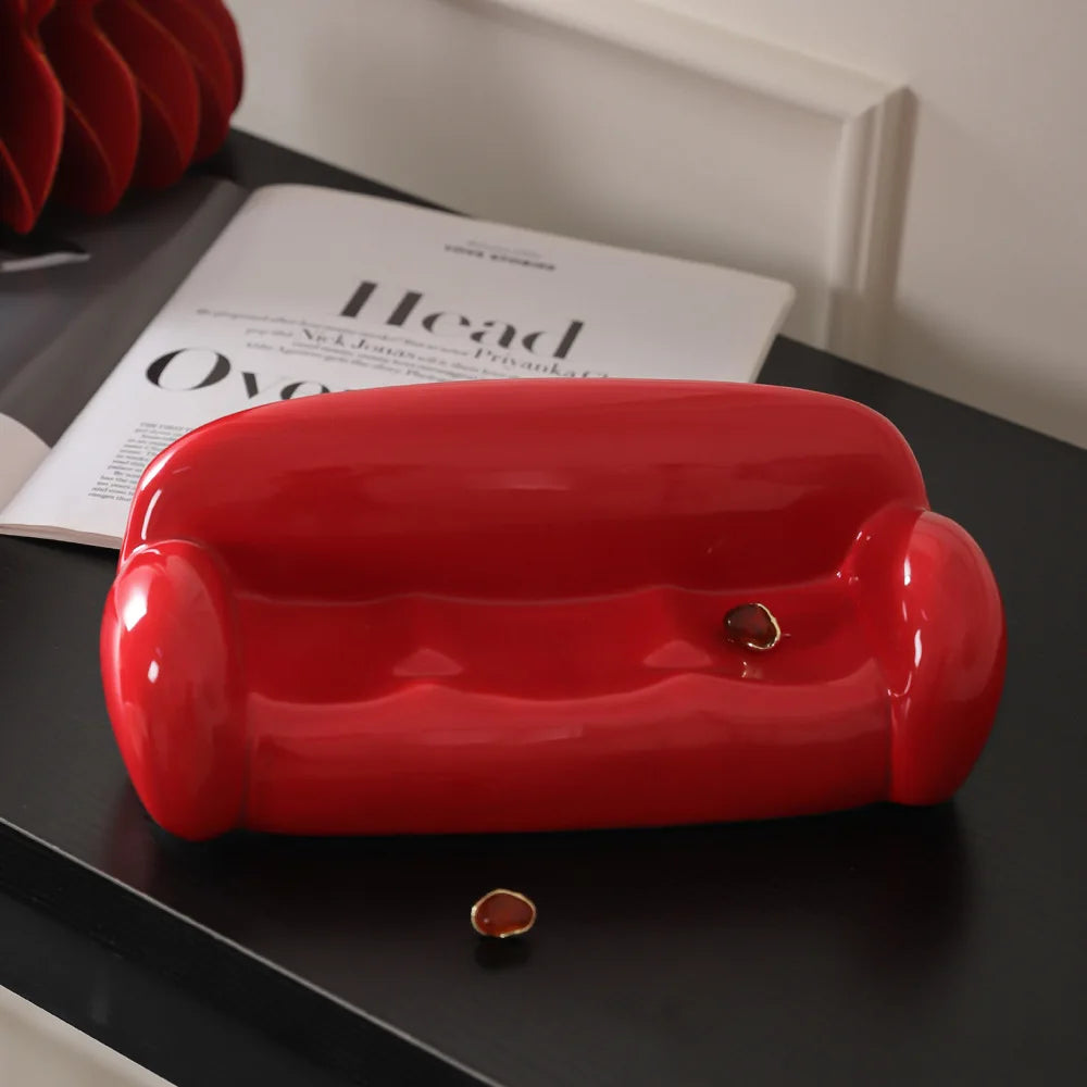 Nordic Sofa Ceramic Holder