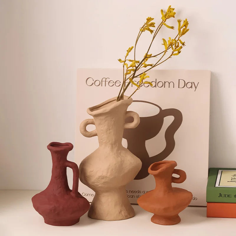 Nordic Retro Ceramic Vase